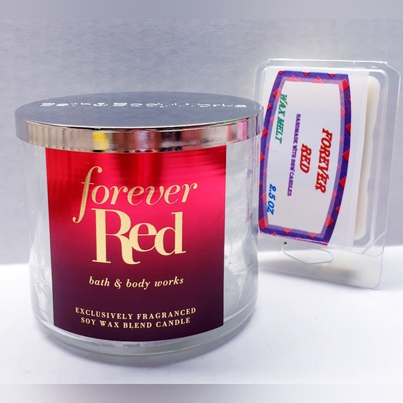 FOREVER RED -Bath & Body Works Candle Wax Melts- $8 per pack - Picture 6 of 9